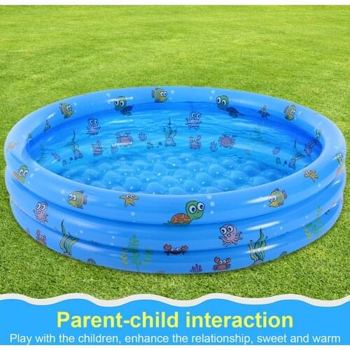 80/100/130/150cm Inflatable Square Swimming Pool Children Inflatable Pool Bathing Tub Baby Kid Home Outdoor Large Swimming Pool