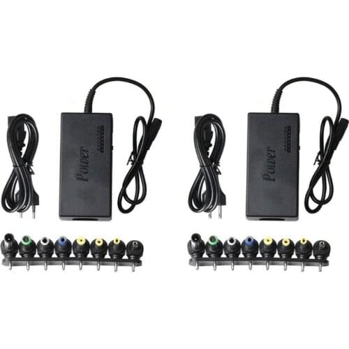 96W Universal Power Supply Charger for PC Laptop 12V-24V AC/DC Power Adapter