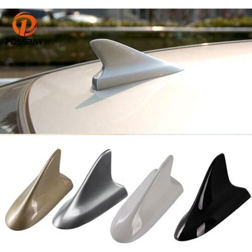 POSSBAY Car Antenna Universal Car Shark Fin Antennas Auto Roof Aerial Decoration for Opel Kia Honda Peugeot Mazda Toyota BMW VW