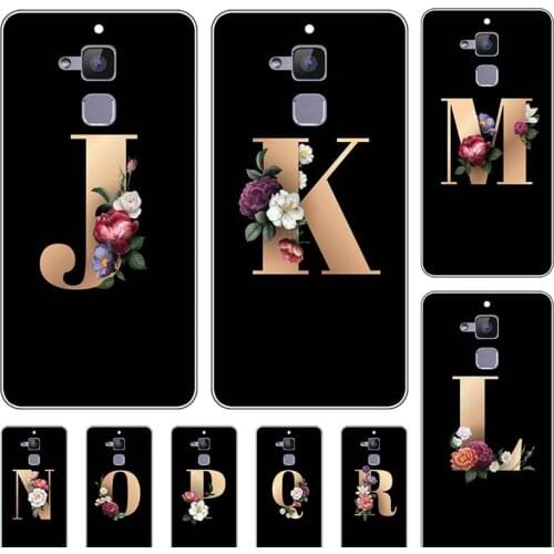 For ASUS Zenfone 3 Max ZC520TL 5.2" For ASUS peg ASUS 3 X008D Case Funny Custom Name Letter Couple Cover Black TPU Soft Coque