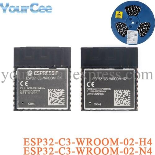 ESP32 ESP32-C3 WROOM 02 N4 ESP32-C3-WROOM-02-N4 2.4GHz ESP32-C3-WROOM-02 WiFi Wireless BLE5.0 Wireless Module
