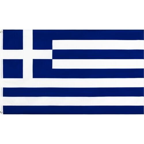 3*5 Feet Greek Greece flags and banners National flag of Greece Flay flag for decoration Blue and white stripe flag 90 x 150cm