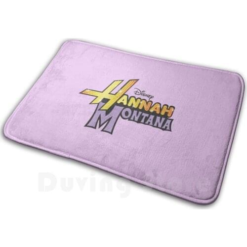 Hannah Montana Mat Rug Carpet Anti-Slip Floor Mats Bedroom Hannah Montana Miley Cyrus Movie