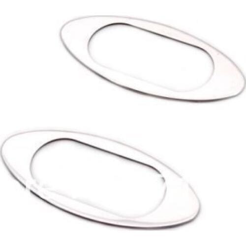 Chrome Side Marker Light Bezel For VW Polo 9N3