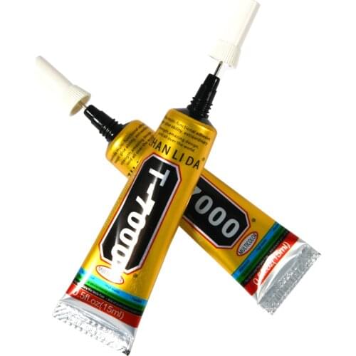 Adhesive Glue 15/50/110ml LCD Display Frame Glue T7000 for Mobile Phone Screen Bonding Glass Frame Repair Glue Glass Repair