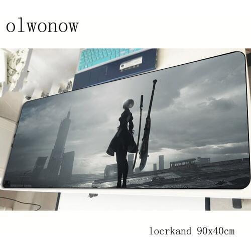 Nier automata pad mouse computer gamer Indie Pop mouse pad 900x400x3mm padmouse Professional mousepad gadget office desk mats