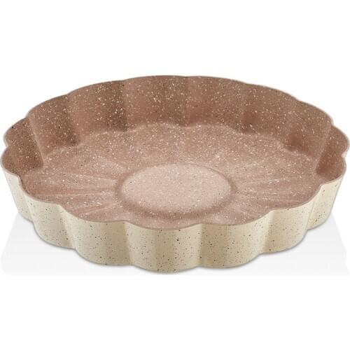 Cream Big size Daisy Granite Cake Mould