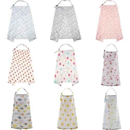 85DE Baby Infant Nursing Cover Breastfeeding Multifunctional Scarf Apron Mum Poncho