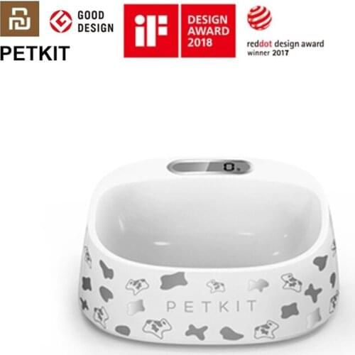 Xiaomi Dog PETKIT Pet Feeding Bowl Automatic Weighing Food Dog Food Bowl Digital Feeding Bowl Stand Dog Feeder Drinking Bowls
