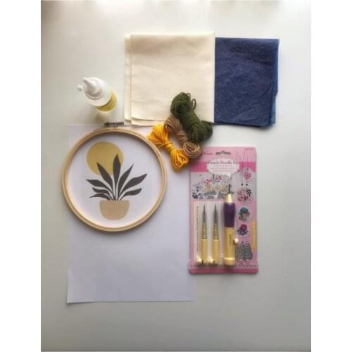 Punch Embroidery Set
