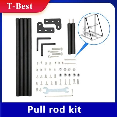 Upgrade 3D Printer Parts Supporting Pull Rod Kit Compatible with Creality 3D CR-10/CR-10S/CR-10 S4/CR-10 S5 Alfawise U10/U20