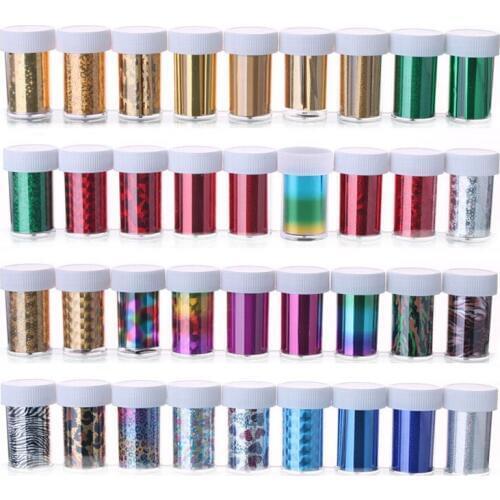 Nail Art Foil Transfer Stickers Mix Starry universe Harajuku Galaxy Star For Decoration Manicure Designs 55 styles