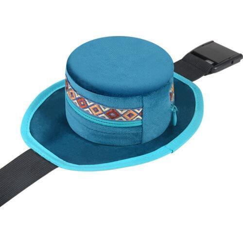 SHARE HO Blue Hollow Smokeless Bag Moxibustion Box Chinese Moxa Acupuntura Health Points Heating Therapy Stick Rolls Burner