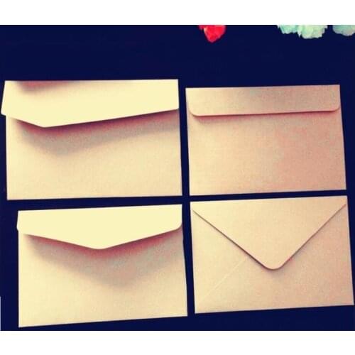 10pcs/lot Blank Envelope Wedding Open Window School Office Supplies DIY Decorative Envelopes For Invitations