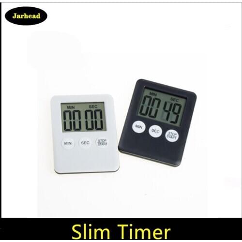 Ultra-Thin Kitchen Timer, Thin and Small Digital Mini Cooking Countdown Alarm Clock with Alarm Clock and Magnet