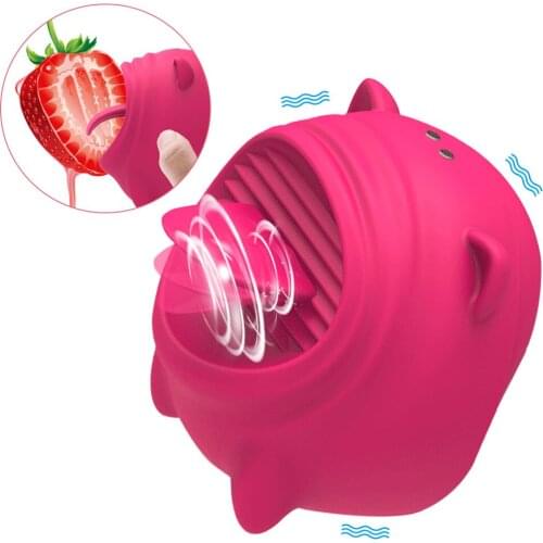 Female Massager Clitoral Stimulation Vibrator Vagina Oral Vibrator Licking Tongue Erotic Masturbation Female Sex Toys