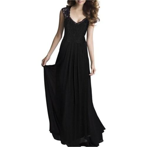 V-Neck Backless Birthday Dress for Women Raglan Sleeve Fsexy Backless Party Long Dresses Black Chiffon Vestidos Dropshipping