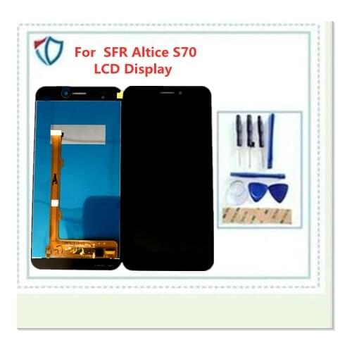 LCD Display + Touch screen For SFR Altice S70 5.5 digitizer panel sensor lens glass Assembly