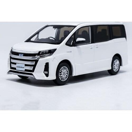 1/30 TOYOTA Noah MPV Small Alpha Business Vehicle Alloy Casting Car Model Collection Decoration Holiday Gift Childrens Toy