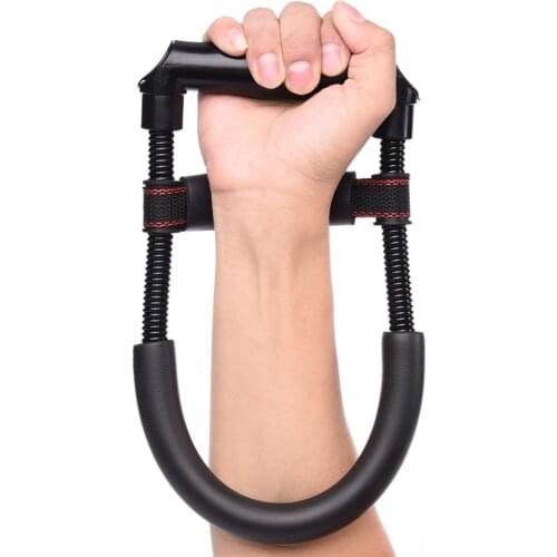 1pc Grip Power Wrist Forearm Hand Grip Exerciser Strength Device Adjustable Fitness Muscular Strengthen Force Training Equipment