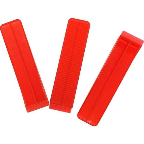 100pcs Tile Leveling System Reusable Wedges Plastic Tile Spacers Lock Self Leveling for Floor Wall Ceramics