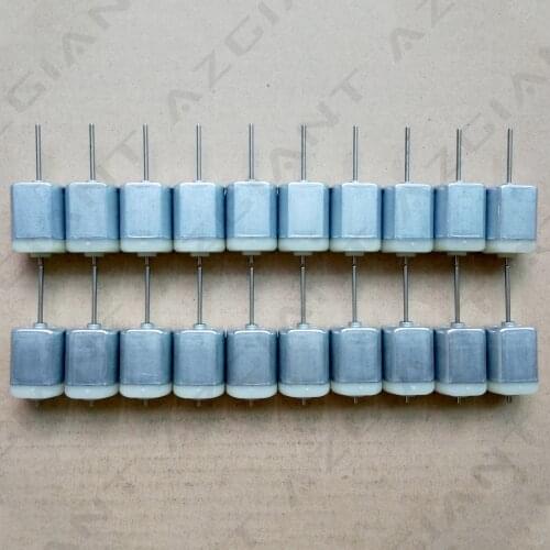 20PCS FC280PC FC-280 8-16V O-shaft High Quality Car Door Lock Motor 26mm Round Flat Shaft Car Auto Motor Rearview Mirror Motor