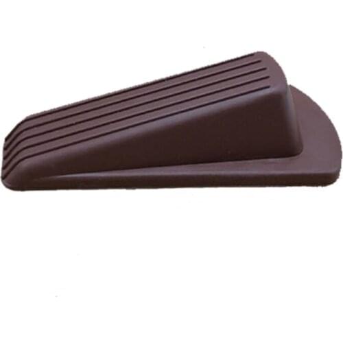 2021 New Non Marking Anti Slip Jammer Rubber Door Stoppers Prevent The Lock-Outs Protect