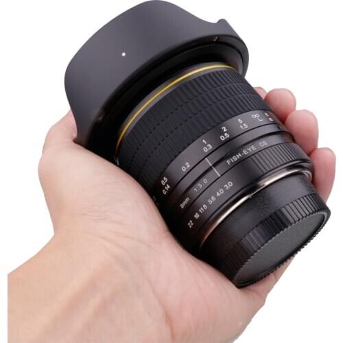 8mm F/3.0 Ultra Wide Angle Fisheye Lens for Nikon DSLR Camera D3100 D3200 D5200 D5500 D7000 D7200 D800 D700 D90 D7100 free ship