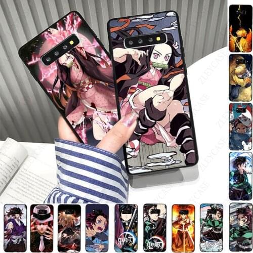 Demon slayer kimetsu no yaiba Phone Case For For samsung s10 s20fe s9 s30 s20ultra s21plus note8 9 note10plus note20 ultra Cover