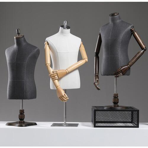 Hot Sale!! Best Quality Men Display Mannequin Fabric Dressmaking Model Hot Sale