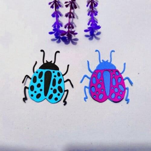 Beetle Metal Cutting Dies for DIY Scrapbooking Album Paper Cards Decorative Crafts Embossing Die Cuts