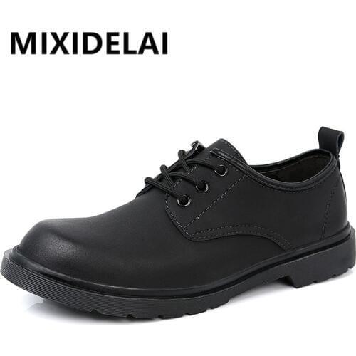Brand Breathable Mens Oxford Shoes Top Quality Dress Shoes Men Flats Fashion Genuine Leather Casual Shoes Men Shoes Size 38-48