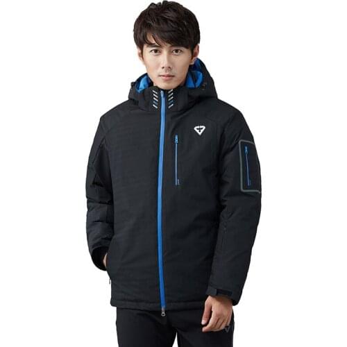Mens Autumn And Winter Outdoor Sports Ski Suit Wind-Resistant Warm Mountaineering Raincoat Jacket