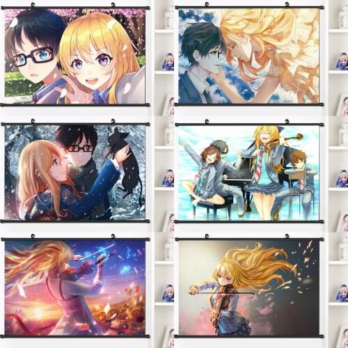 Anime Your Lie In April Diamond Painting DIY Diamond Embroidery Full Square Cross Stitch Kits Mosaic Pictures Home Decor Gift