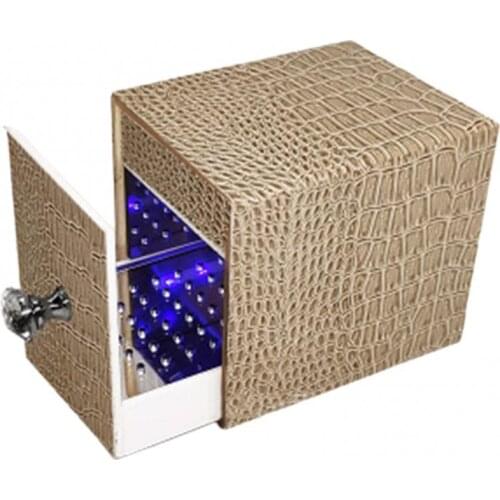 Nail Art Drill Bits Cleaning Box Cleaner Disinfection Container Manicure Tool Nails Art Tips Disinfect Storage Box