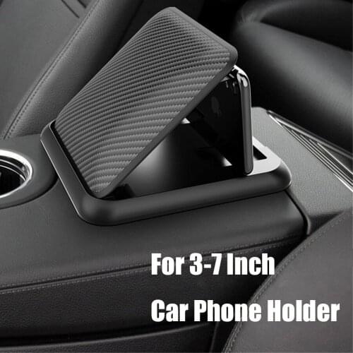 Car Central Dashboard Phone Holder GPS Navigator Bracket 3.0-7.0inch Universal