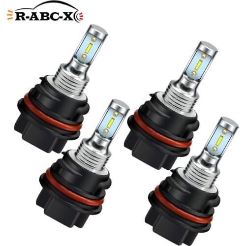 RUIANDSION Wholesale 4Pcs PH11 9014 Motorcycle Accessories Replacement Bulb Motorbike LED DC10-30V 12V 24V White 6000K Not AC