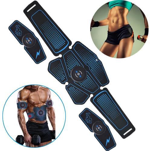 Abdominal Muscle Stimulator Trainer Total ABS Fitness Equipment Training Gear Muscles Press Simulator Muscle Training Gym Tools