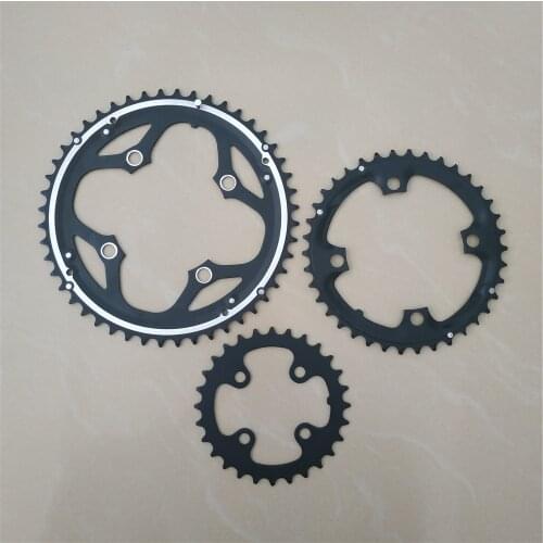 TRUYOU 46T 36T 26T BCD 104-64 MTB Chainrings Aluminum Alloy Chain Wheel Bicycle parts Mountain Bikes Chainring 3*6/7/8 Speed