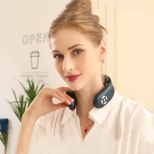 Smart Electric Neck and Shoulder Massager Low Frequency Magnetic Therapy Pulse Pain Relief Tool Health Care Relaxation