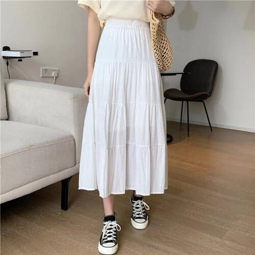 Yezw Pleated Skirt