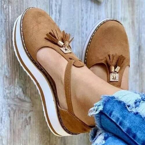 2020 New Fashion Women Sandals Buckle Strap Flock Summer Shoes Chaussures Femme Flat Platform Sandalias Plus Size Shoes 35-43