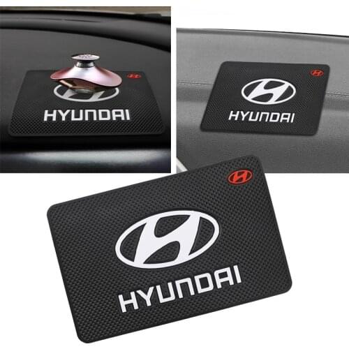 1Pcs Car Dashboard Mobile Phone Mat Auto Non-Slip Sticky Pad For Hyundai I30 I20 IX35 I40 Getz Sonata Tucson Veloster Elantra