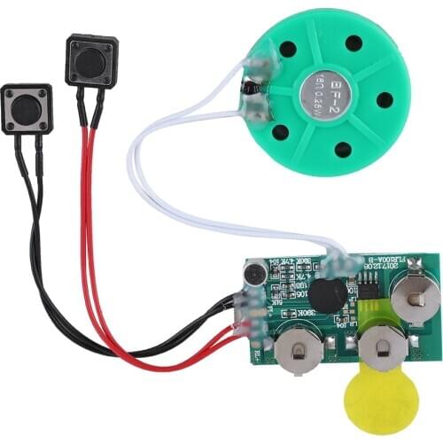 4 Minutes Sound Voice Audio Music Module DIY Voice Greeting Card Recordable Recorder Board Chip Greeting Card For Xmas Holiday