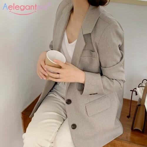 Aelegantmis Women's Office Blazers