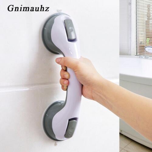 Safety Helping Handle Anti Slip Support Toilet bathroom safe Grab Bar Handle Vacuum Sucker Suction Cup Safety Handle Grab Bars