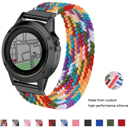 26MM 22MM Quick Release Strap for Garmin Fenix 6X Pro 5x plus 3 HR solo loop Watchband For Fenix 6 Pro 5 plus Forerunner 935/945
