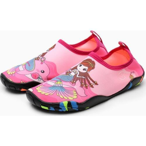 Children Quick-Drying Aqua Shoes Boys Girls Soft foldable Water Shoes Kids Pool Beach Yoga Sneakers Swimming Surf Sea Slippers