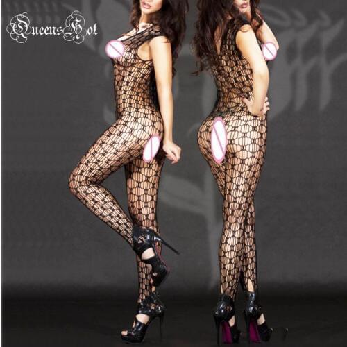 Erotic Sexy Lingerie Catsuit BodySuit Jumpsuit Body Stocking Teddy Babydoll Sleepwear Latex Catsuit Fetish Porn Perspective