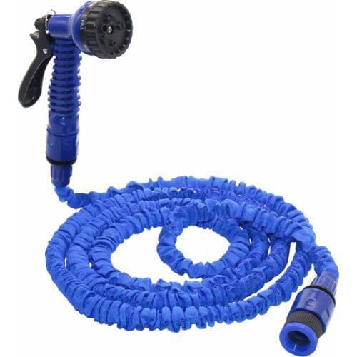 25-75FT Magic Flexible Hose For Garden Car Expandable Garden Hose irrigation 7 in 1 Spray Gun Quick Connector